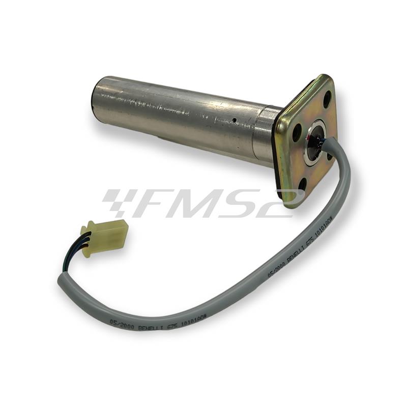 Sonda livello carburante per serbatoio 1° serie originale benelli per scooter Benelli 491 aria e 491 liquid cooler 1° serie versione lunga in metallo, ricambio R67510101A0 