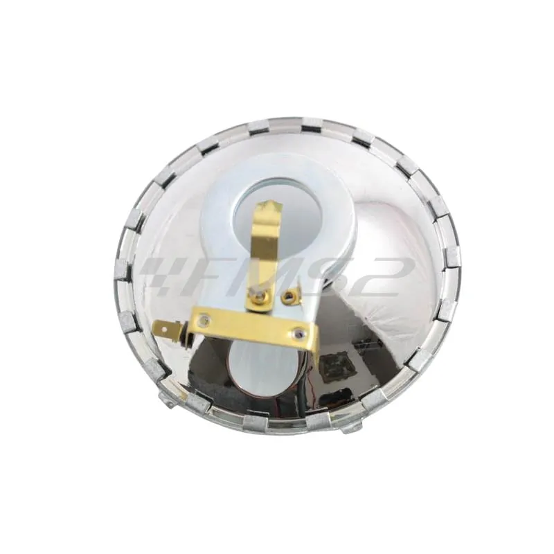 Fanale anteriore tondo diametro 105 mm, sigillato, con portalampada a 2 luci per Vespa 50 S, R, L (Bosatta), ricambio F226