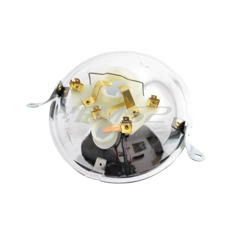 Fanale anteriore bosatta per Piaggio Vespa PX 125/150/200e con vetro in plastica, ricambio F233