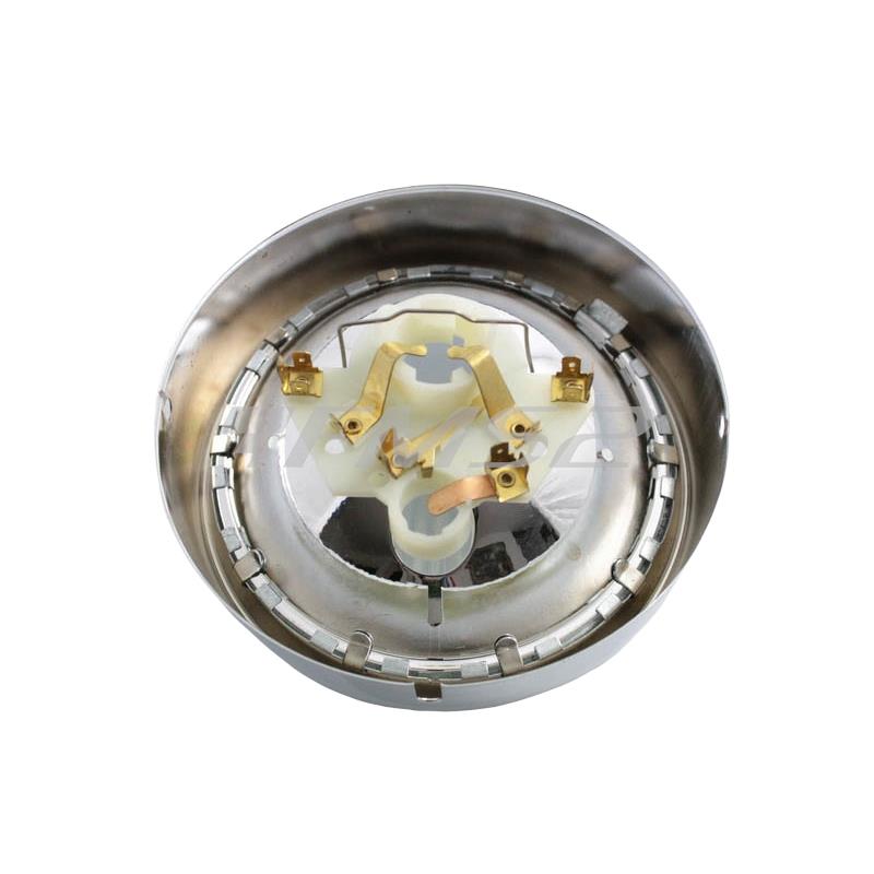 Fanale anteriore Vespa Rally ghiera cromato Bosatta, ricambio F266