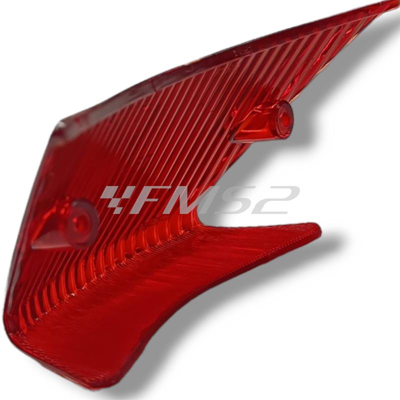 Gemma fanale posteriore Bosatta in plastica di colore rosso come originale per scooter Piaggio Zip 50 aria prodotti dal 2000 in poi e Zip SP 50 Lc prodotti dal 2000 in poi, ricambio RP247