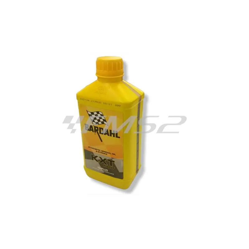 Flacone olio KXT KART MPlus racing ricinato viscosity grade sae 60 in confezione da 1 litro, ricambio 230039