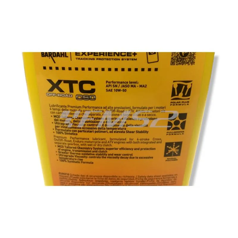 Xtc c60 off-road 10w-50 sae 10w-50  * 1l, ricambio 340039