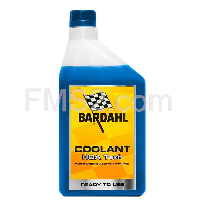 Flacone liquido raffreddamento Bardahl Coolant hoa tech in flacone da 1 litro, ricambio 740140