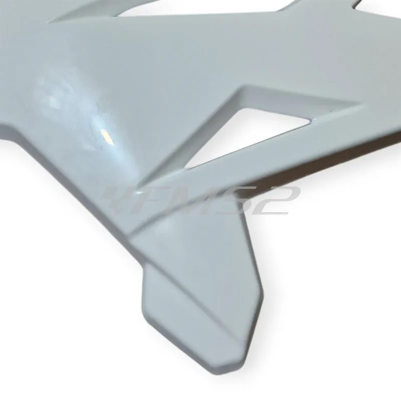 Convogliatore sinistro bianco specifico per BETA ENDURO/MOTARD RR 50 2T 2012-2020 e ENDURO RR 125 4T 2013-2016, ricambio 024.43.000.10.51