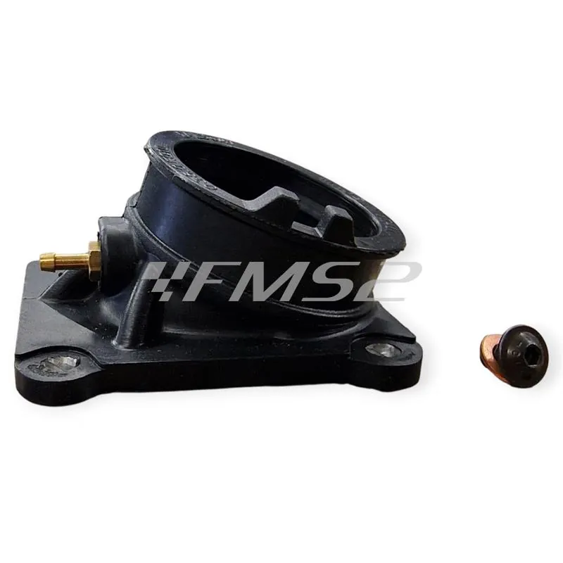 Collettore aspirazione specifico per BETA ENDURO RR 125 2T prodotti dopo il 2018 e ENDURO RR 200 2T prodotti dopo il 2019, ricambio 035.01.010.82.00