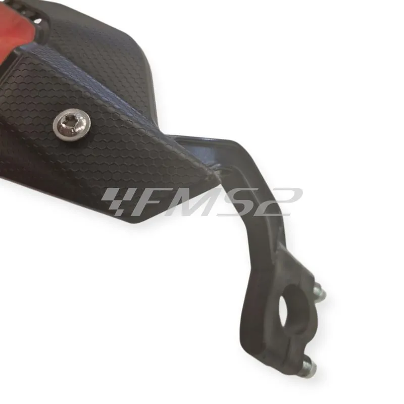 049.46.000.82.97 Paramani BETA ROSSO-NERO aperti con kit montaggio - Compatibili Beta 2T/4T