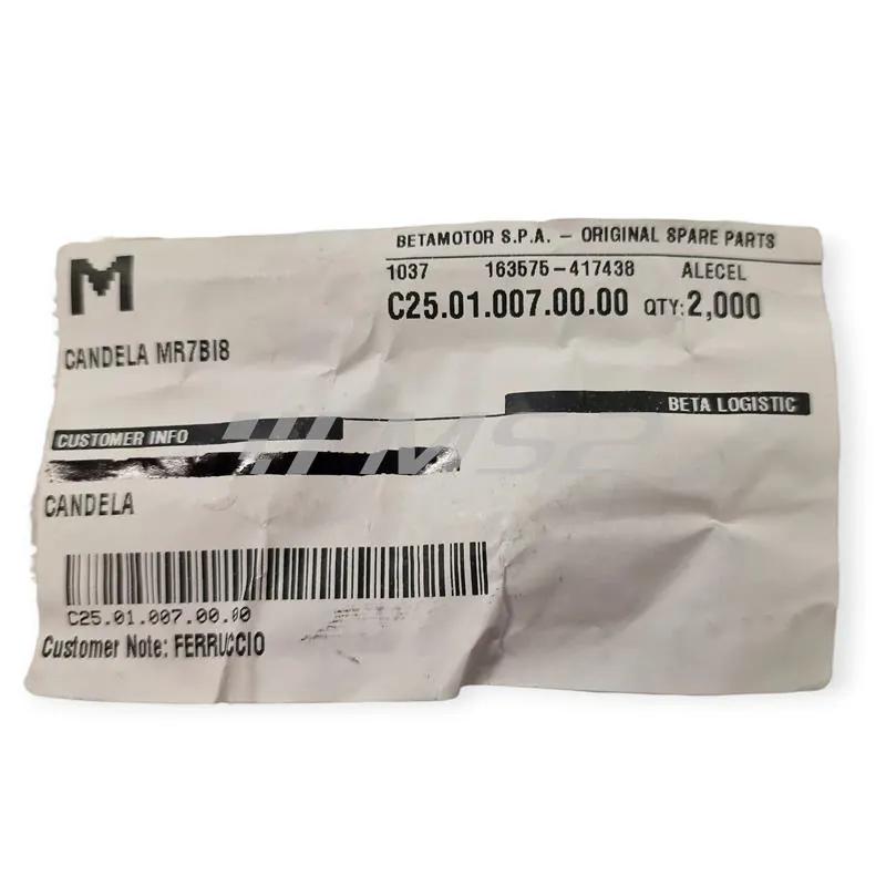 C25.01.007.00.00 Candela NGK MR7BI-8