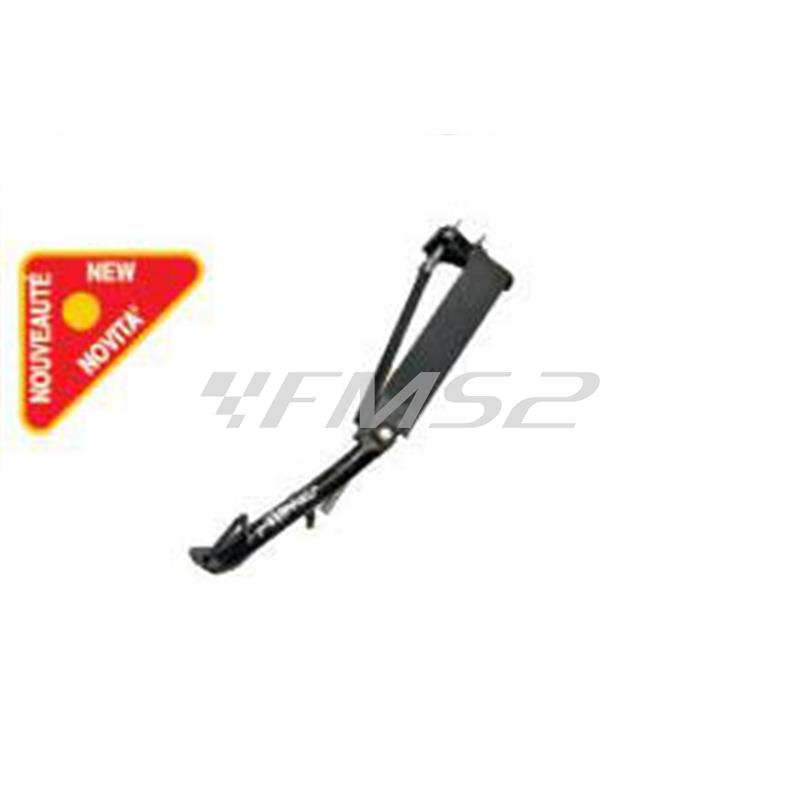 Cavalletto laterale Buzzetti per scooter Malaguti F12R con raffreddamento ad aria con motore cinese e a liquido con motore Minarelli, ricambio 4709