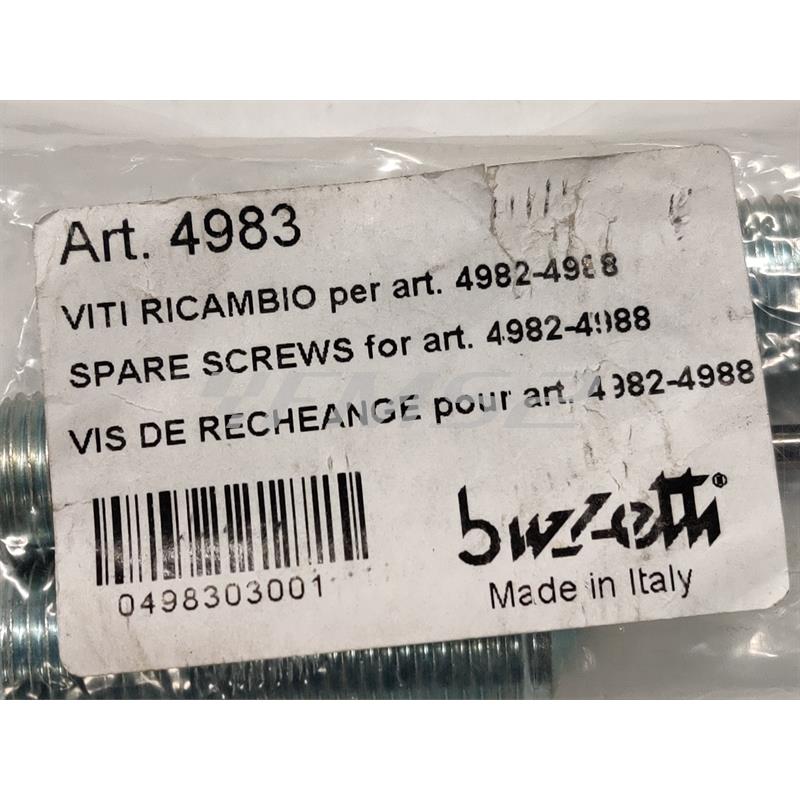 Kit viti espulsori x rompicatena Buzzetti codice 4982 e codice 4988, ricambio 4983