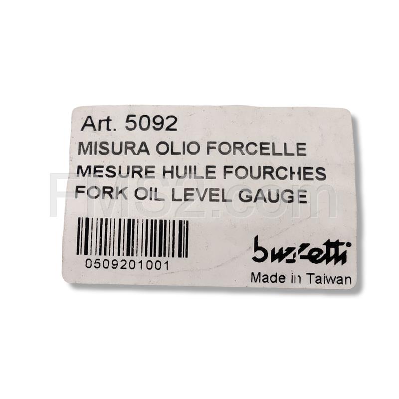 Misuratore livello olio forcelle Buzzetti, ricambio 5092