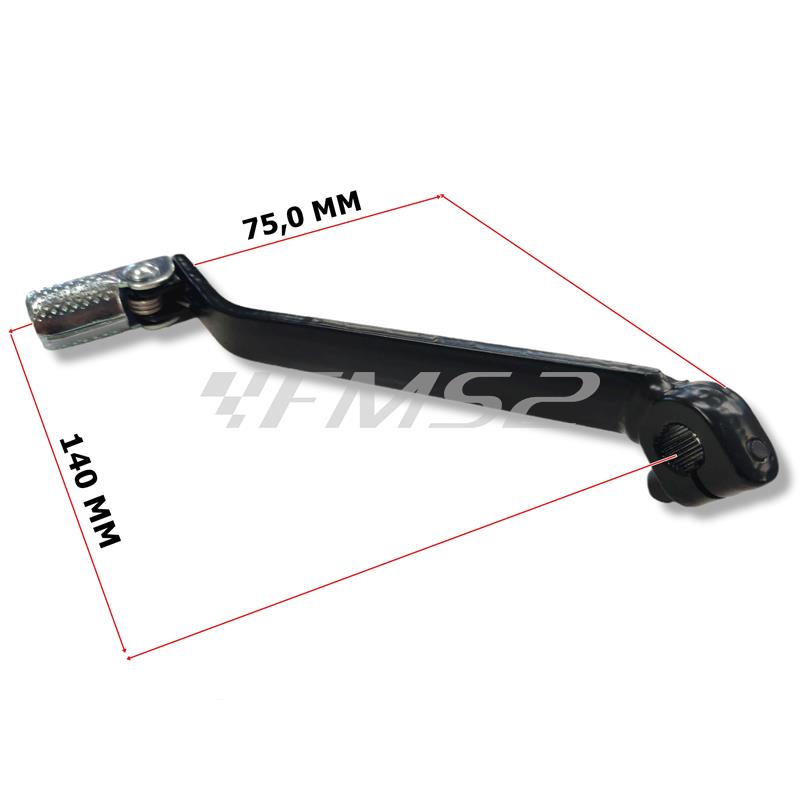 Leva Cambio Honda XL350R, XL600RM, LM, Dominator NX650, Yamaha XT600Z, Tenere in acciaio con puntale pieghevole, ricambio 7250