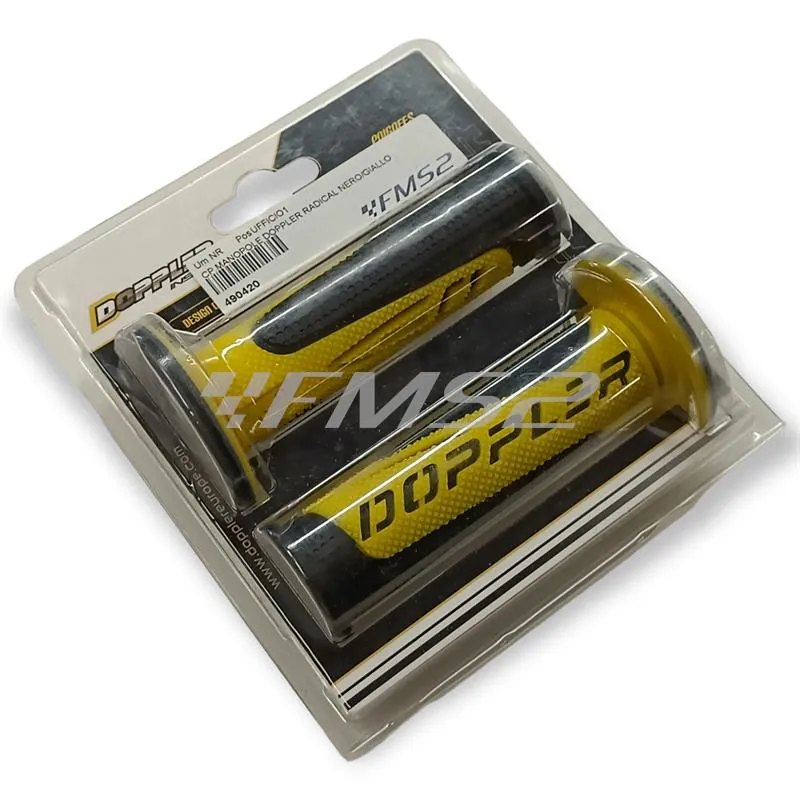 manopole doppler radical nero/giallo, ricambio 490420