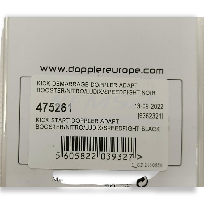 Leva m.moto doppler nera minarelli, ricambio CGN475261