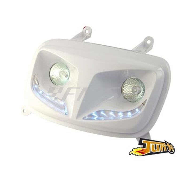 Fanale anteriore  tun'r di colore bianco a  leds per BW'S  2004, ricambio CGN475595