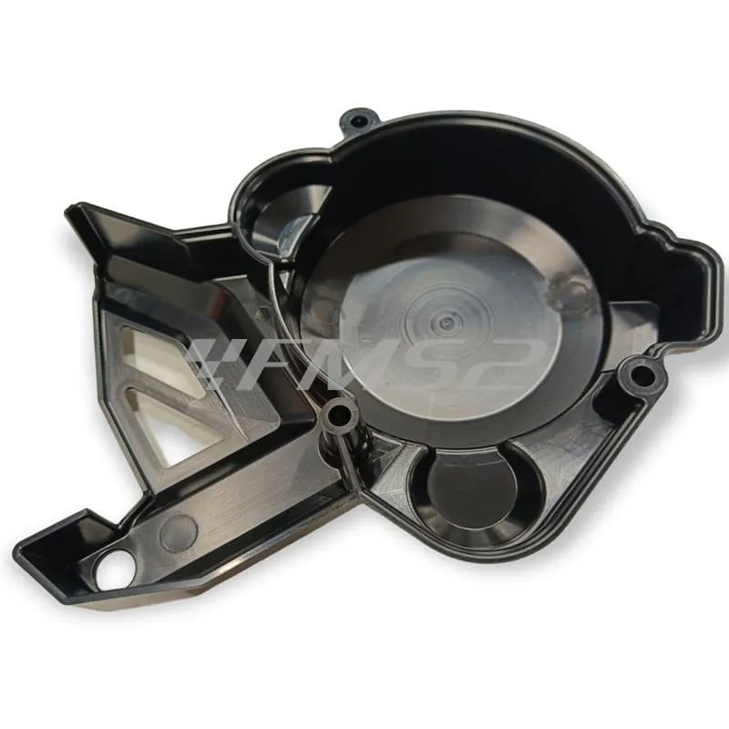 CGN482237 Copri volano Tun'r per ciclomotore Derbi senda euro3 in plastica di colore nero lucido
