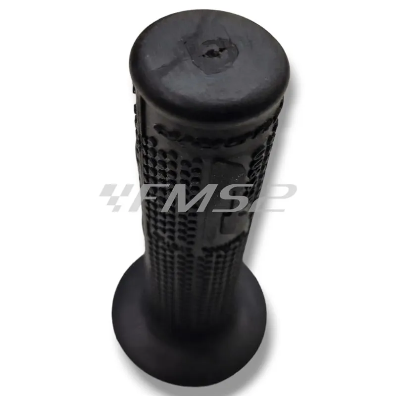 Manopole ProGrip in gomma nera modello MX 803-102 senza foro terminale, ricambio 405401855