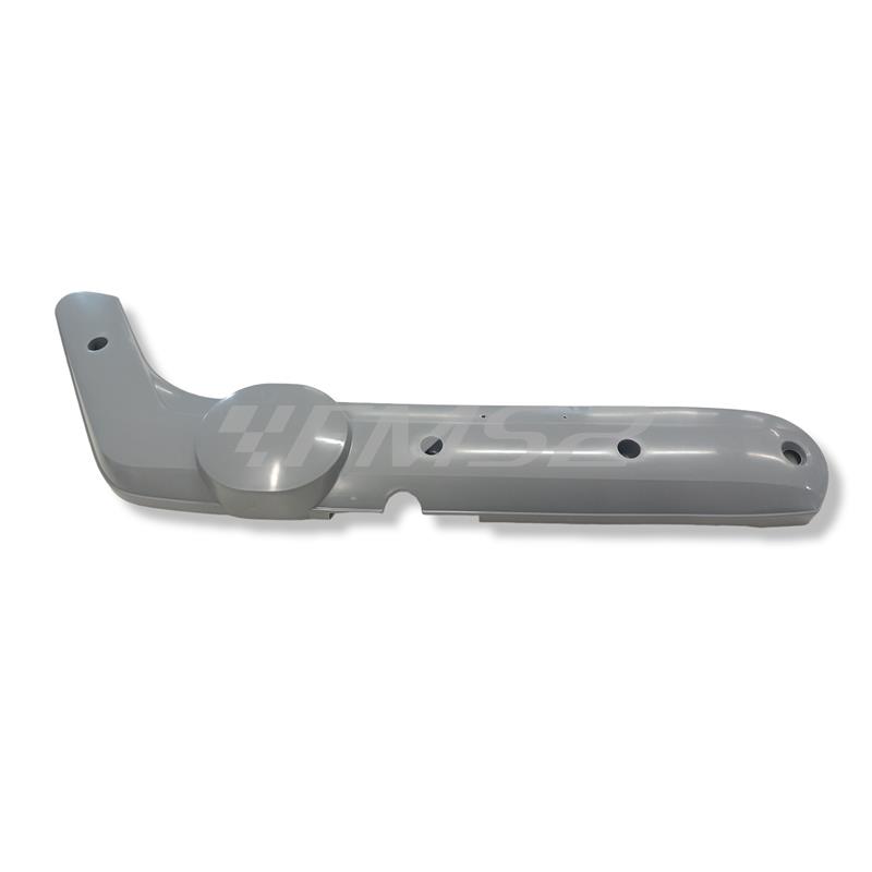 Coppia fiancatine laterali CIF made in Italy per ciclomotore Piaggio Ciao SC in plastica di colore grigio venduti senza perni, senza molle e senza scritta, ricambio 10426