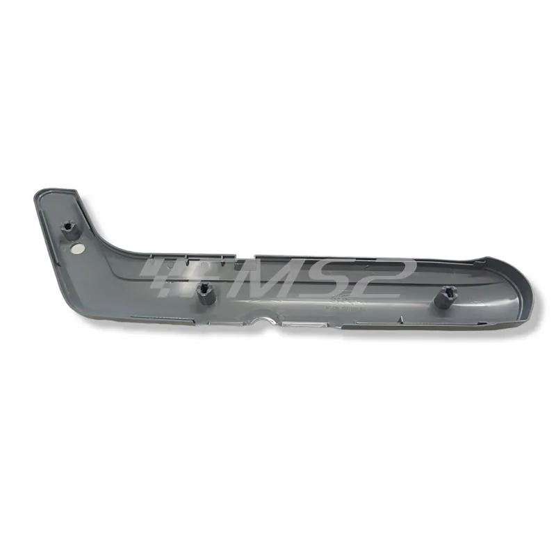 Coppia fiancatine laterali CIF made in Italy per ciclomotore Piaggio Ciao SC in plastica di colore grigio venduti senza perni, senza molle e senza scritta, ricambio 10426