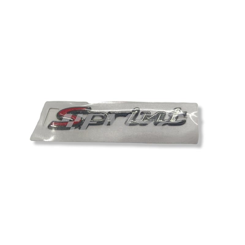 Targhetta  sprint piccola (mm.60)  ade, ricambio 10467-BR