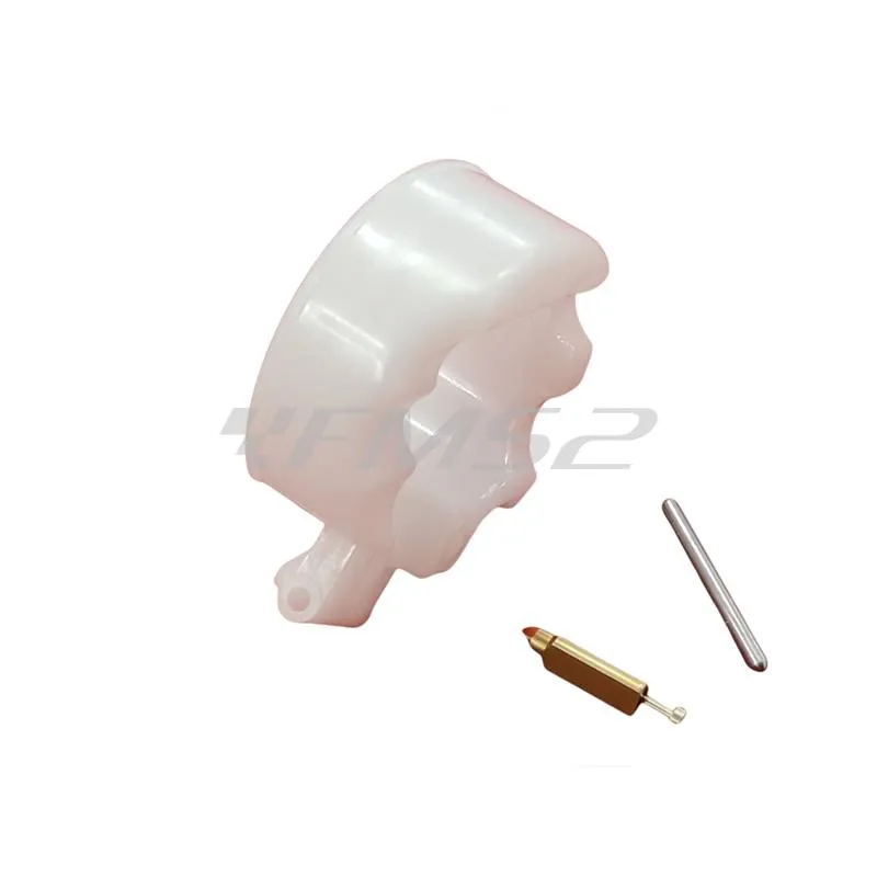 Galleggiante e spillo triangolare con testina piccola tonda e molla per carburatore PHBN, PHVA, PHVB (CIF), ricambio 11503-KT