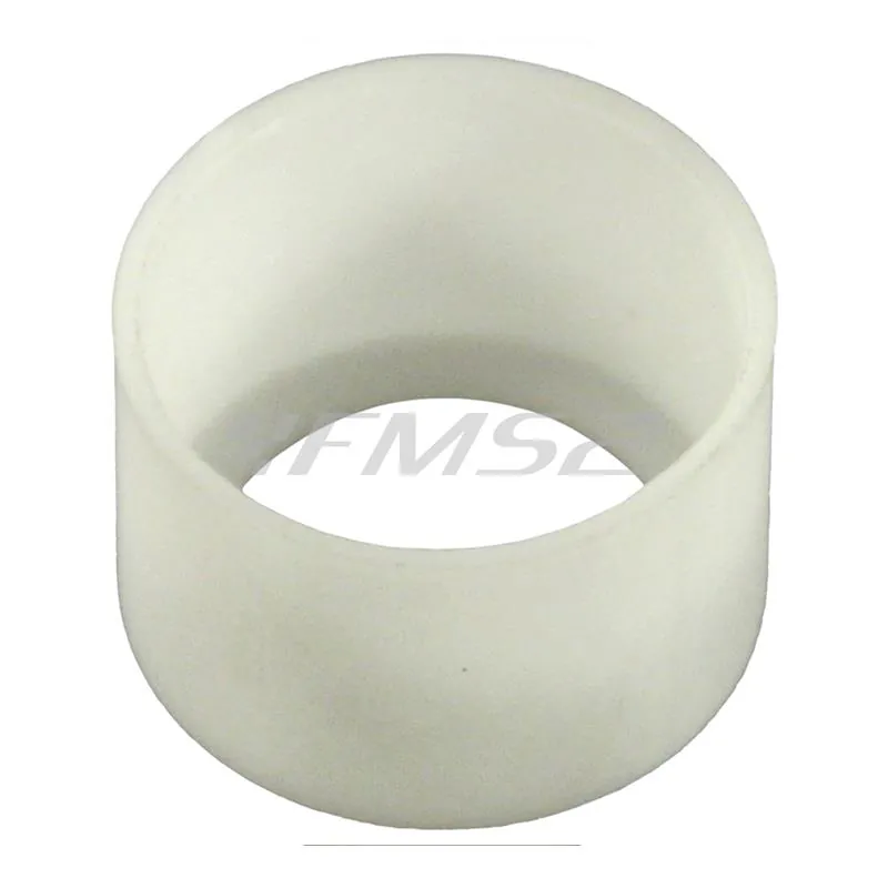 Riduzione attacco carburatore in nylon con diametro esterno 26 mm, diametro interno 24 mm e lunghezza 16 mm (CIF), ricambio 11608