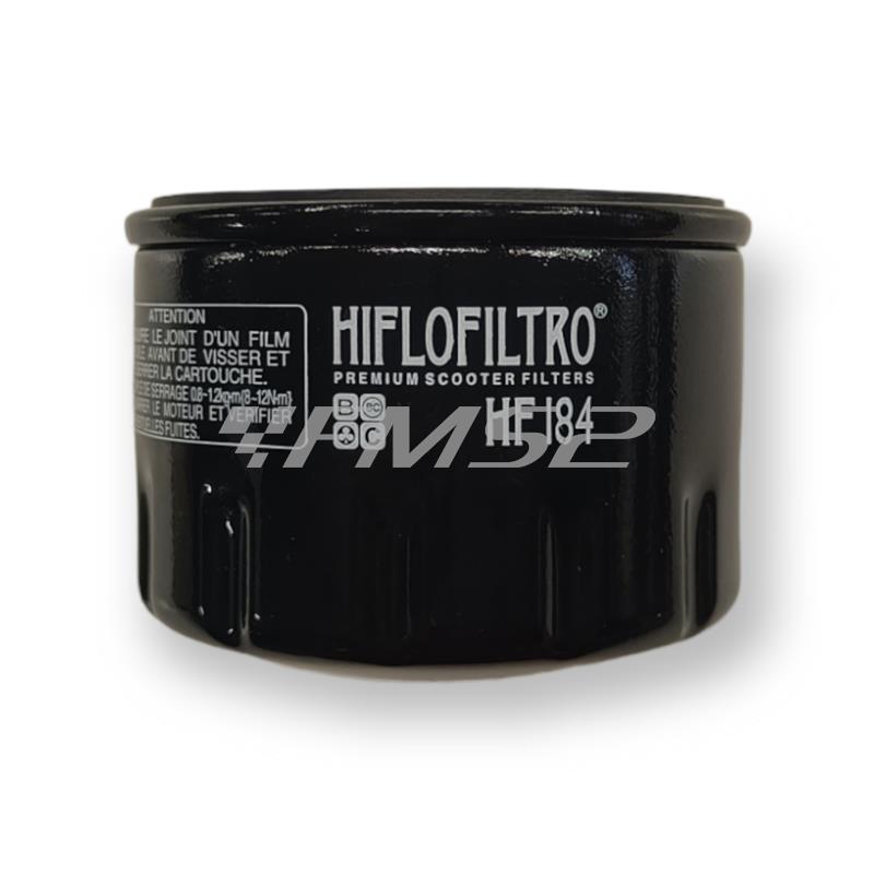 Filtro olio hiflo per maxi scooter Piaggio Aprilia Gilera con motore leader (CIF), ricambio 11803