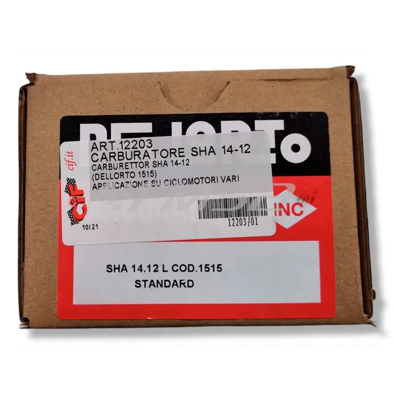12203 Carburatore dell'Orto modello sha 14 - 12 per ciclomotori vari
