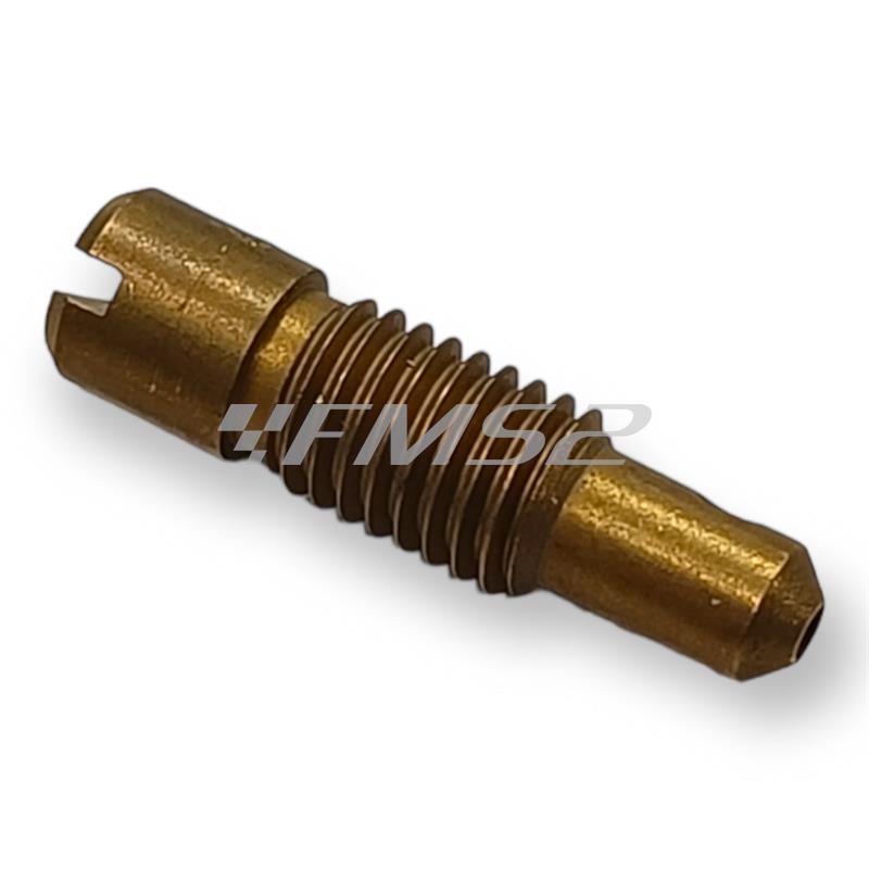 Getto minimo dell'orto variante numero 38 x carburatori serie shb 16-10, 16-16 e 19-19 montati su Piaggio Vespa 50 special, r, n, l, vespa 125 primavera e Et3, ricambio 13300-38