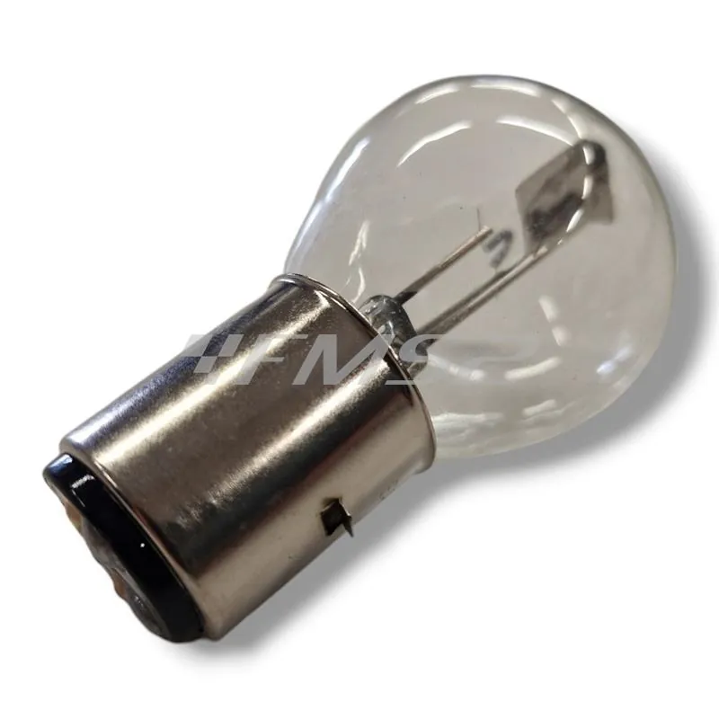 1407 Lampadina biluce CIF BA20D 12V-35/35W biluce abbagliante e anabbagliante con vetro trasparente