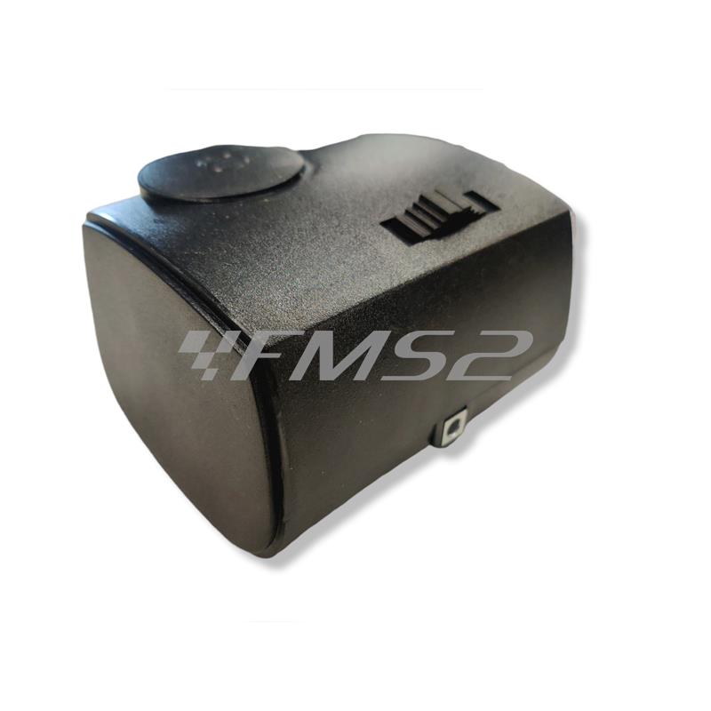 Fanale anteriore completo Bosatta di colore nero per Piaggio Ciao PX, P e PV tipo originale venduto senza lampadine, ricambio 1581