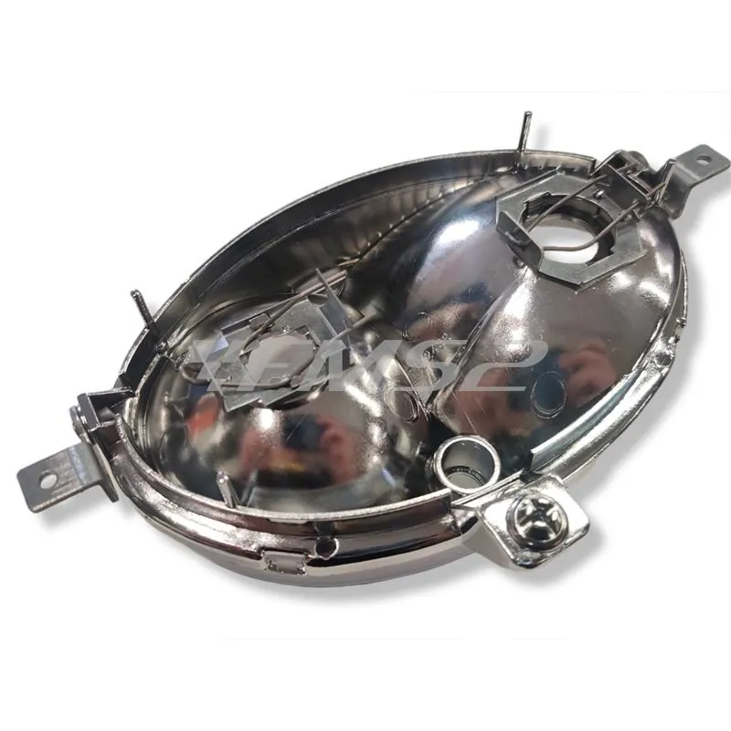 1626 Gruppo ottico fanale anteriore completo di portalampade Bosatta per Piaggio vespa et4 e liberty 125 cc e 150 cc prodotti fino al 2002 (CIF)