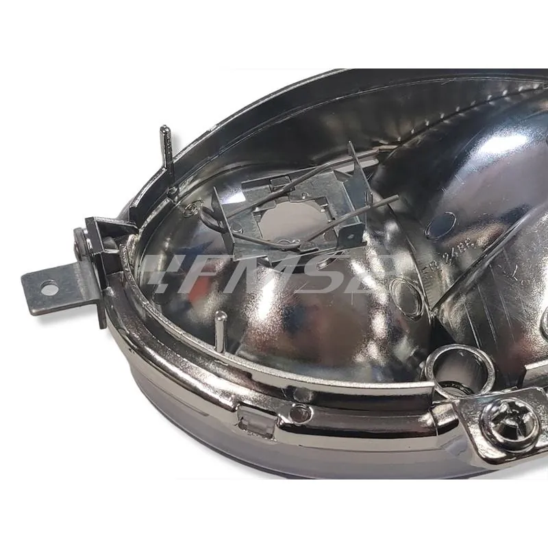 1626 Gruppo ottico fanale anteriore completo di portalampade Bosatta per Piaggio vespa et4 e liberty 125 cc e 150 cc prodotti fino al 2002 (CIF)