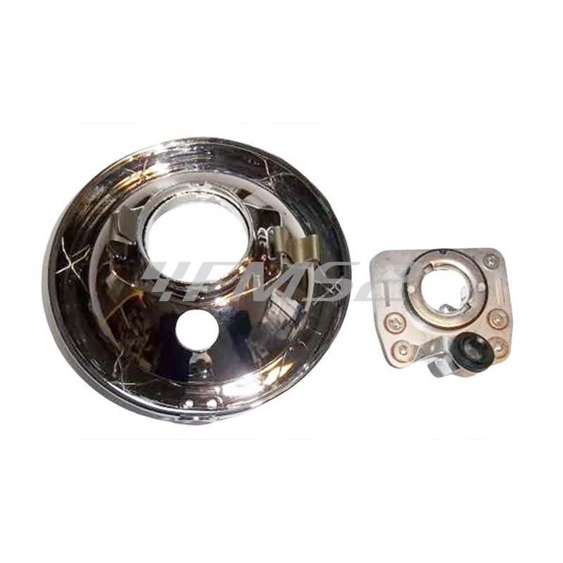 1705-OR Gruppo ottico fanale anteriore in vetro originale Siem per Piaggio vespa 125 VNA1T, VNA2T, VNB1T, VNB2T prodotte dal 1958 al 1961