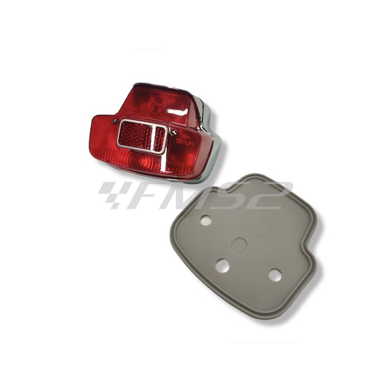 Fanale posteriore Siem in metallo per Piaggio vespa 125 cc, 150 cc e180 ss (CIF), ricambio 1780-OR