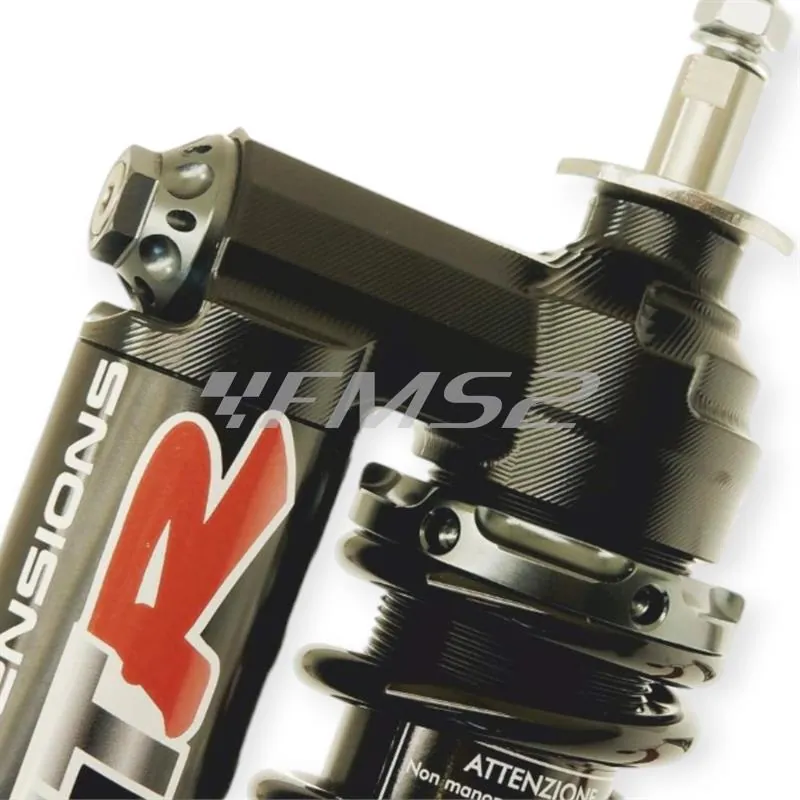 18301-NN Ammortizzatore Anteriore Hitech Carbone HTR Black Edition Vespa 50/90/125 Primavera ET3 PK - Regolabile racing