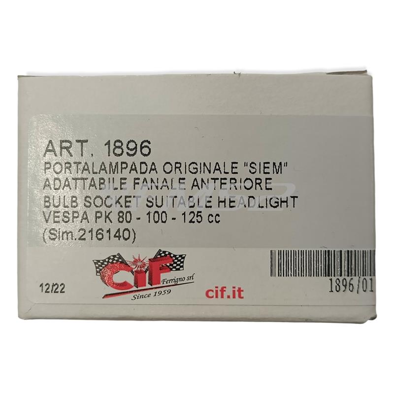 thumbnail interactive-video image 1 of Farro Anteriore Vespa PX 200 Arcobaleno 1983-1997 – Vetro + Portalampada, Vemsa, Made In Italy, OE Piaggio 1R000267 1 of 4