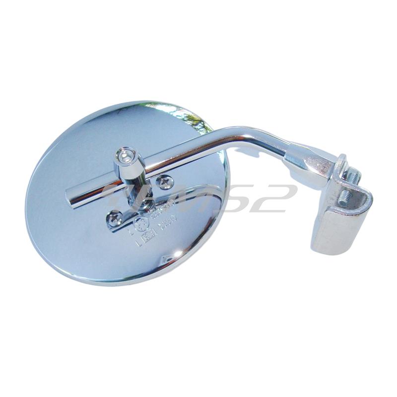 COPPIA SPECCHIETTO CROMATO MOTO SPECCHIO CROMATO MANUBRIO SPECCHIO SPECCHIETTO RETROVISORE m10 GSF