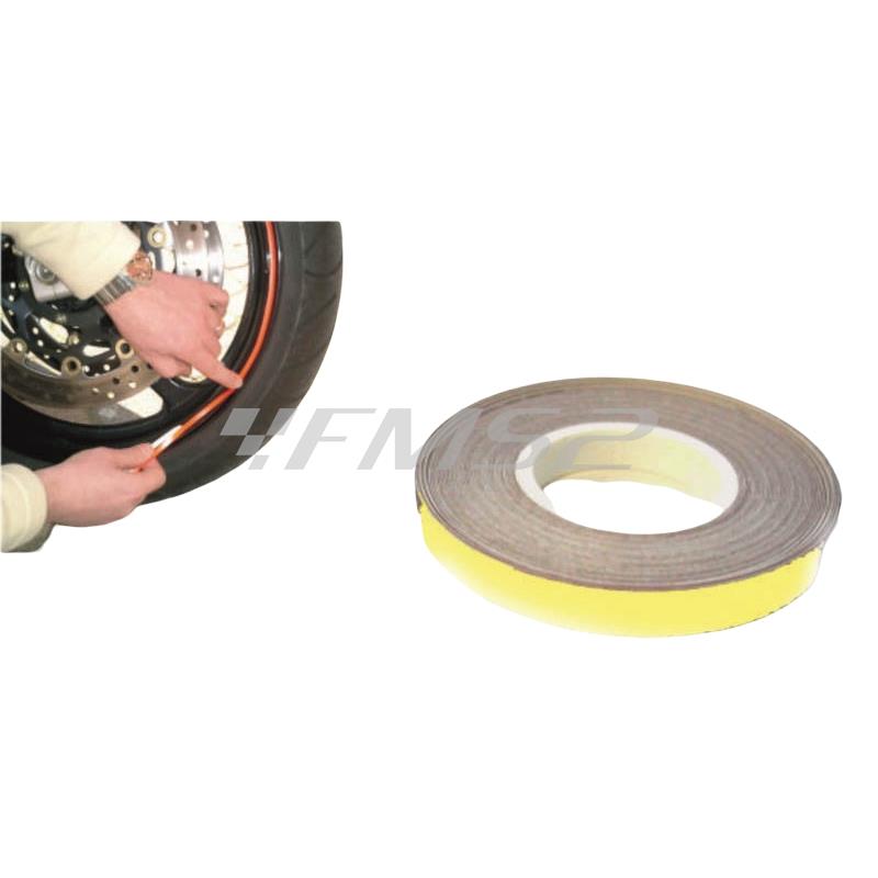 Adesivo Wheel stripe decorazione adesiva banda fluorescente (CIF), ricambio 3410