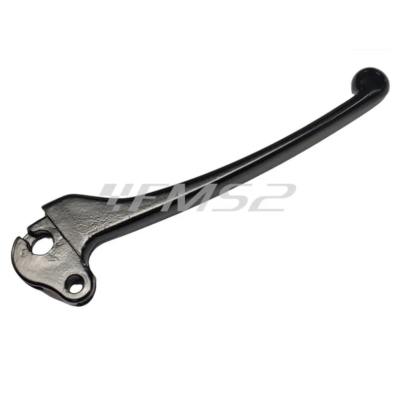 Leva freno o frizione in alluminio verniciata di nero per Piaggio Vespa PX Arcobaleno o Vespa T5 125 cc, ricambio 5019-V