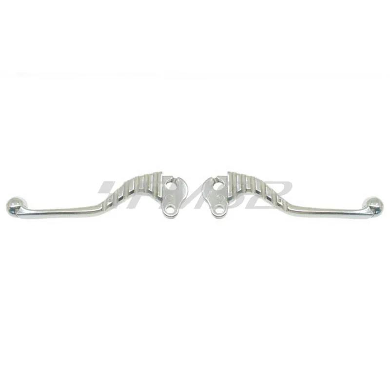 leva in alluminio sagomate coppia, Vespa 50-1 (CIF), ricambio 5027