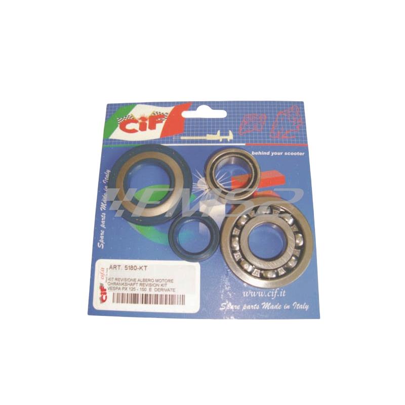 Kit revisione albero motore Vespa PX 125, Vespa PX 150, Vespa PX 200 (CIF), ricambio 5180-KT