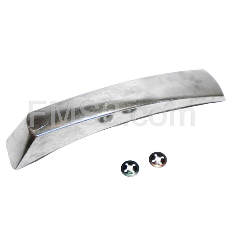 Cresta parafango anteriore in alluminio lucidato per Vespa PX125-150-200e sim.139100 (CIF), ricambio 5279-AL
