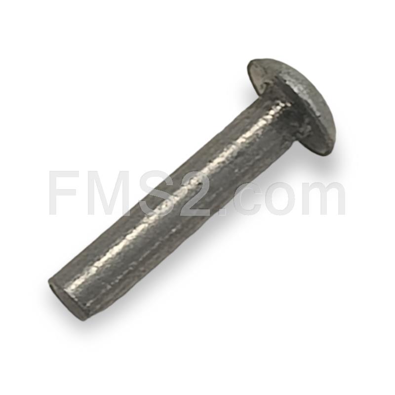 Microribattino alluminio-testabombata-stelo, ricambio 5379-B