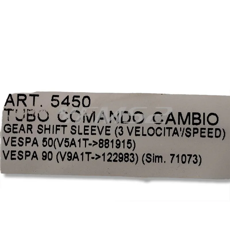 5450 Tubo comando cambio Vespa 50 3 velocita (CIF)
