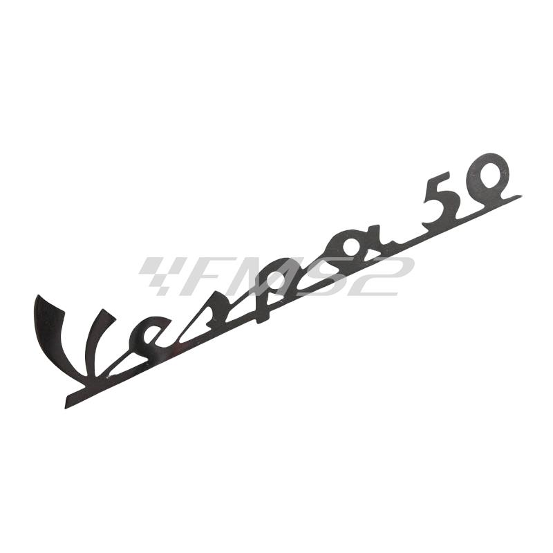 Targhetta Frontale Adesiva In Acciaio Inox Per Vespa PK. Ricambio Originale, Perfetta Per Restaurare O Personalizzare La Tua Piaggio.