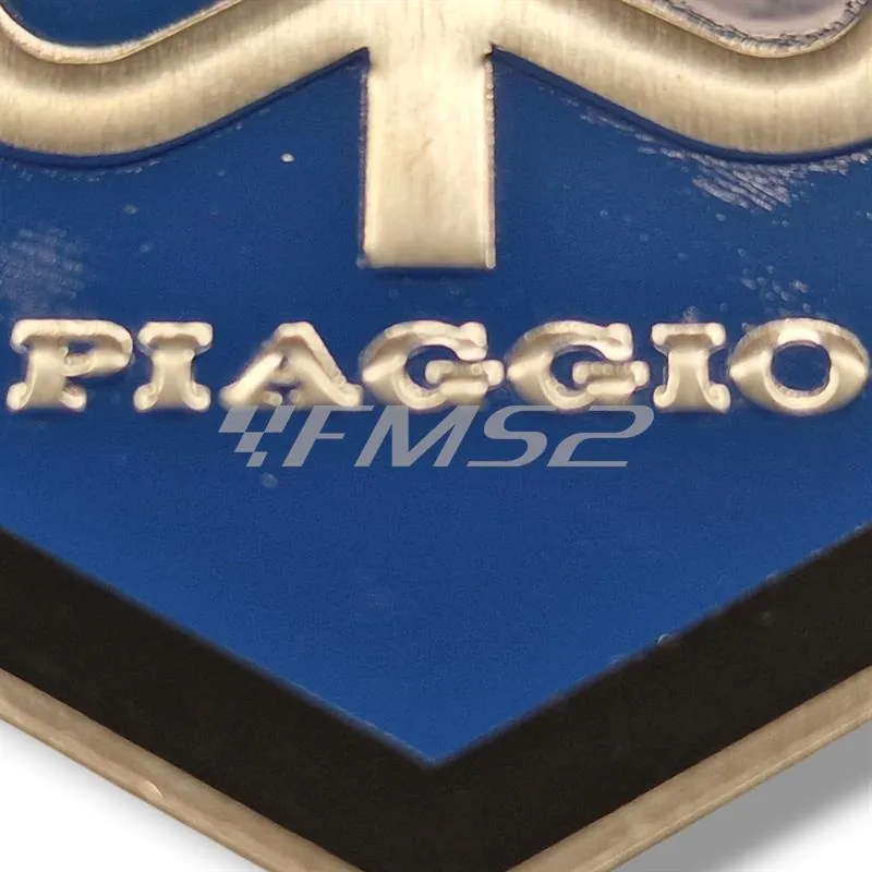 Scudetto Piaggio adesivo grande esagono (CIF), ricambio 5781