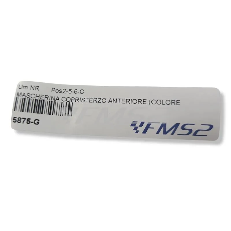 Mascherina copristerzo anteriore vespa PX arcobaleno (CIF), ricambio 5875-G