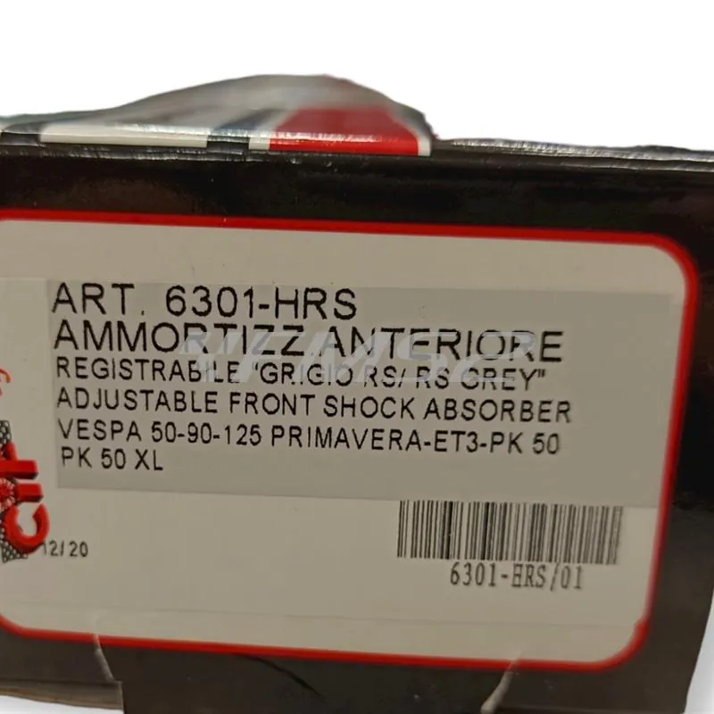 Ammortizzatore anteriore carbone hi tec, ricambio 6301-HRS