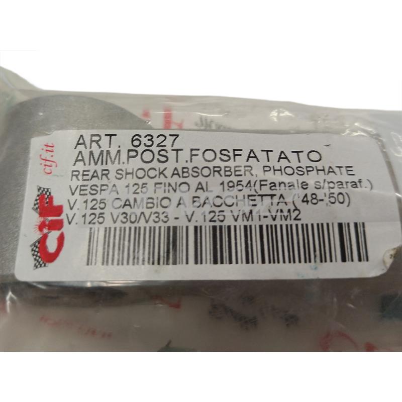 Ammortizzatore posteriore fosfatato vesp, ricambio 6327